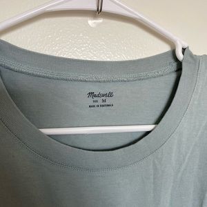 blue madewell t shirt